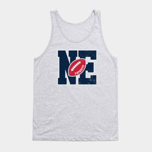 Big Bold New England Patriots Monogram Tank Top